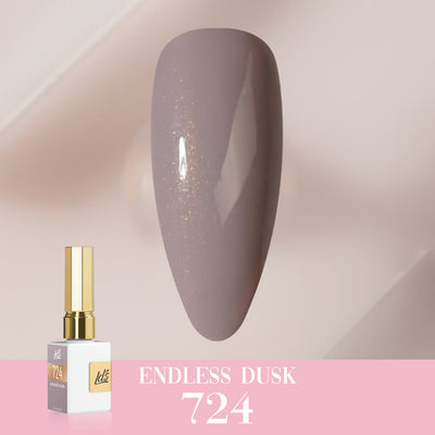 LDS Color Craze Gel Nail Polish - 724 Endless Dusk - 0.5oz