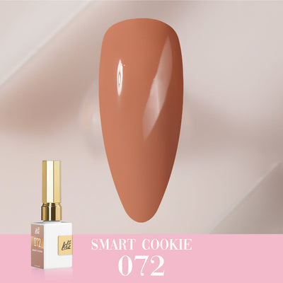 LDS Color Craze Gel Nail Polish - 072 Smart Cookie - 0.5oz