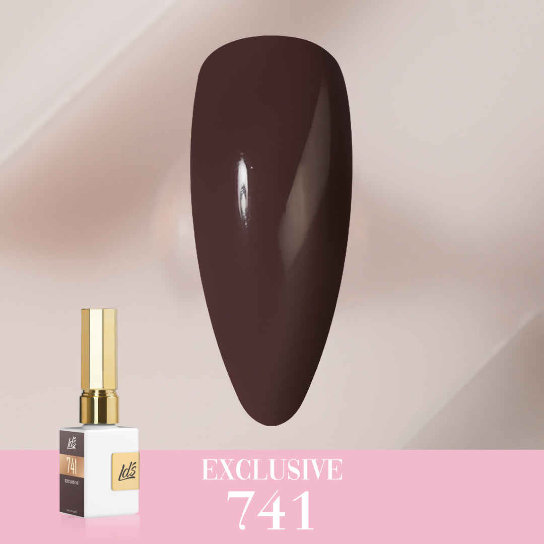 LDS Color Craze Gel Nail Polish - 741 Exclusive - 0.5oz
