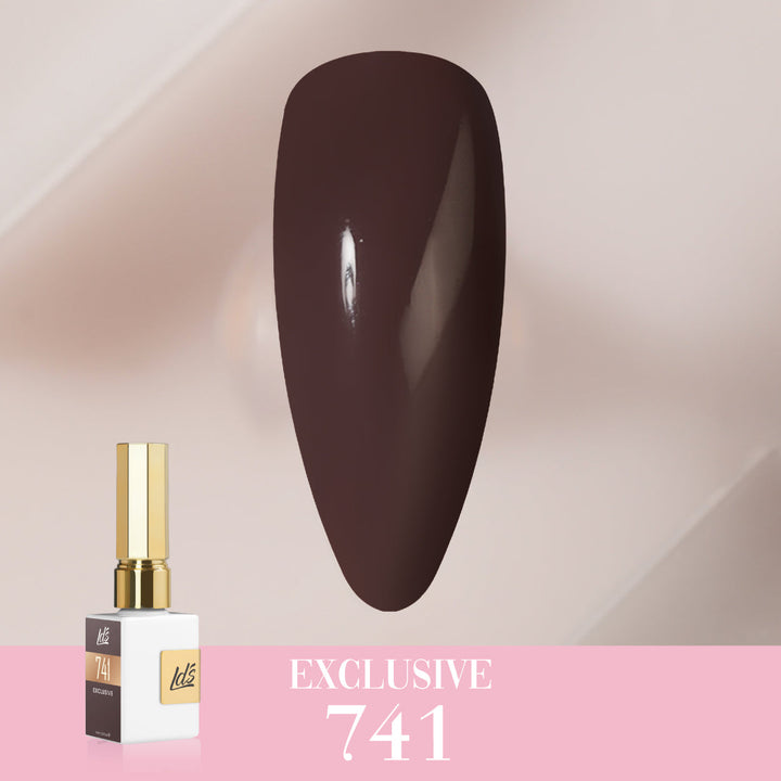 LDS Color Craze Gel Nail Polish - 741 Exclusive - 0.5oz