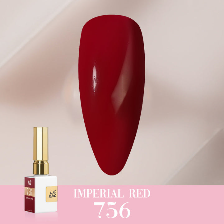 LDS Color Craze Gel Nail Polish - 756 Imperial Red - 0.5oz Price