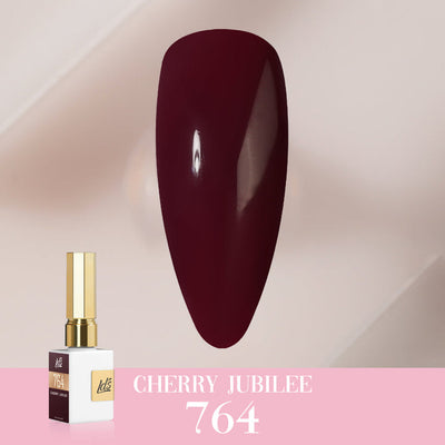 LDS Color Craze Gel Nail Polish - 764 Cherry Jubilee - 0.5oz