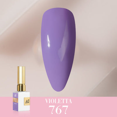 LDS Color Craze Gel Nail Polish - 767 Violetta - 0.5oz