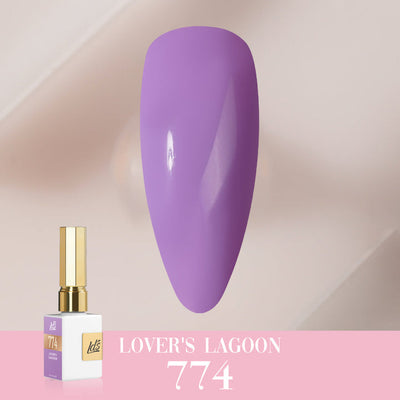 LDS Color Craze Gel Nail Polish - 774 Lover's Lagoon - 0.5oz