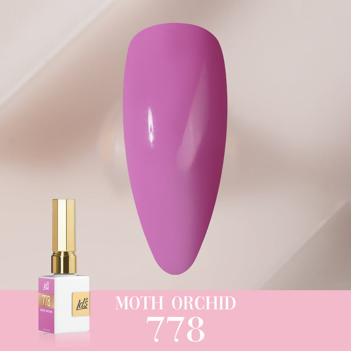 LDS Color Craze Gel Nail Polish - 778 Moth Orchid - 0.5oz