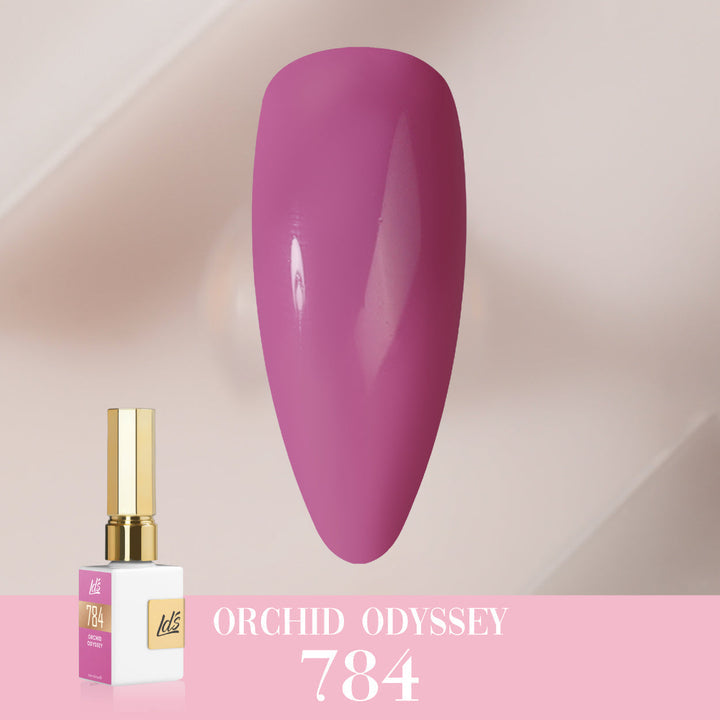 LDS Color Craze Gel Nail Polish - 784 Orchid Odyssey - 0.5oz