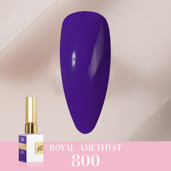 LDS Color Craze Gel Nail Polish - 800 Royal Amethyst - 0.5oz