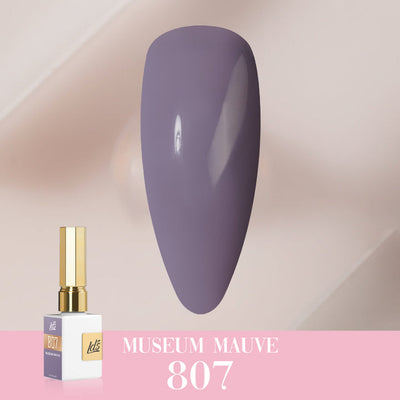 LDS Color Craze Gel Nail Polish - 807 Museum Mauve - 0.5oz