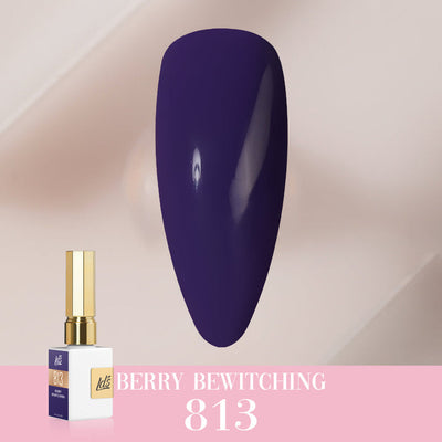 LDS Color Craze Gel Nail Polish - 813 Berry Bewitching - 0.5oz