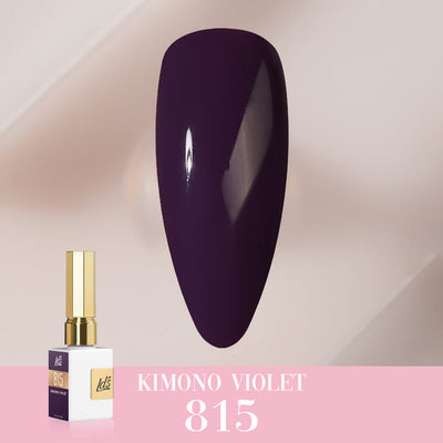 LDS Color Craze Gel Nail Polish - 815 Kimono Violet - 0.5oz