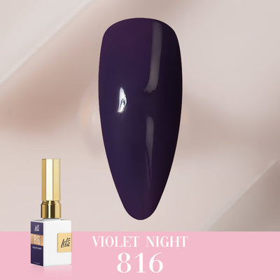 LDS Color Craze Gel Nail Polish - 816 Violet Night - 0.5oz