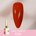 LDS Color Craze Gel Nail Polish - 820 Ember Embrace - 0.5oz