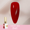 LDS Color Craze Gel Nail Polish - 841 Cherry Red - 0.5oz