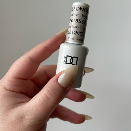 DND - 856 Ivory Cream - Gel Nail Polish Matching Duo