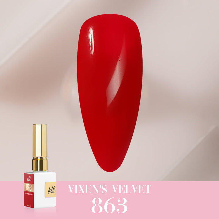 LDS Color Craze Gel Nail Polish - 863 Vixen&