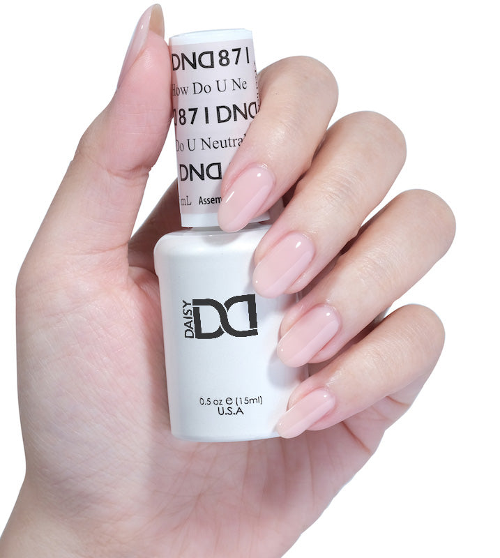 DND Gel &amp; Lacquer Duo - How Do U Neutral? 