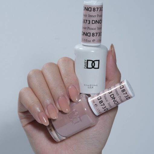 DND - 873 Inner Peace - Gel Nail Polish Matching Duo