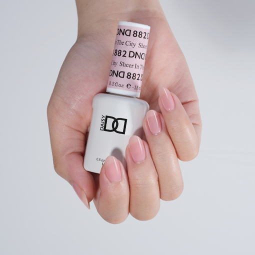 DND - 882 Sheer In The City - Gel Nail Polish Matching Duo