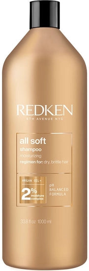 REDKEN - All Soft™ SHAMPOO with Argan Oil for Dry Hair
