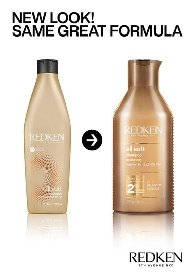 REDKEN - All Soft SHAMPOO with Argan Oil for Dry Hair GALLON