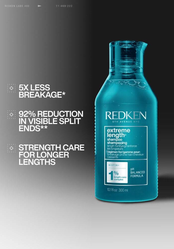 Redken Extreme Length Shampoo with Biotin liter - front view