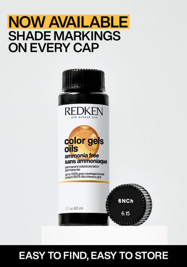 REDKEN - Color Gels Oils Permanent Liquid Hair Color 2oz.