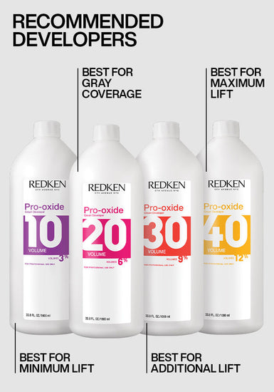 REDKEN - Color Gels Oils Permanent Liquid Hair Color 2oz.