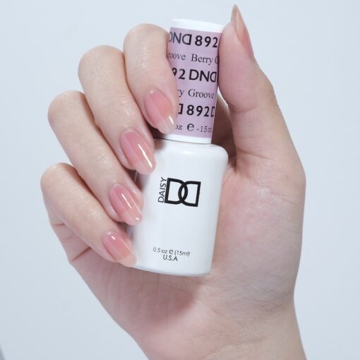 DND - 892 Berry Groove - Gel Nail Polish Matching Duo