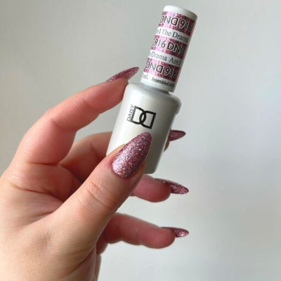 DND - 916 Am I The Drama - Gel Nail Polish Matching Duo