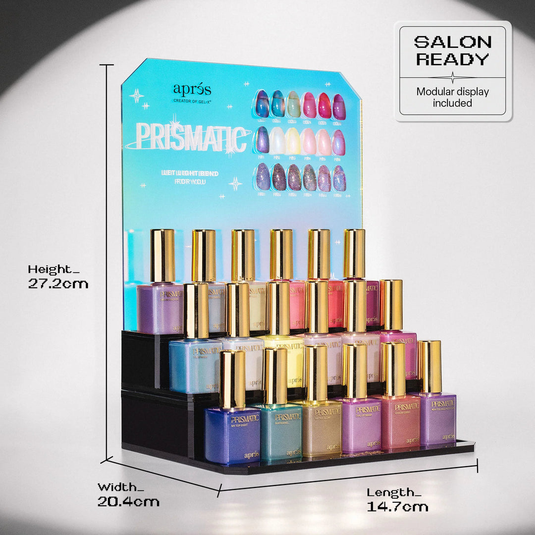 Apres - Gel Couleur - Prismatic 18 pcs Collection with Display