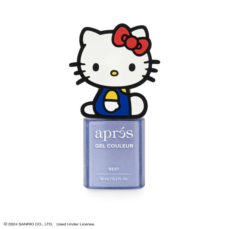 APRES - Hello Kitty Flash Glitter Gel Couleur - Besties - 10ml bottle