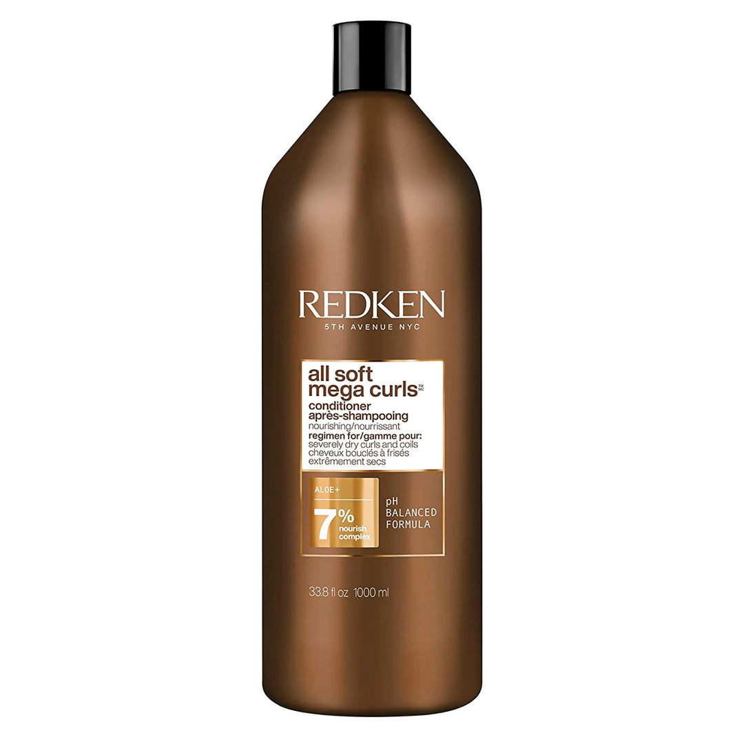 Redken - All Soft Mega Curls Shampoo &amp; Conditioner Liter Duo Bundle
