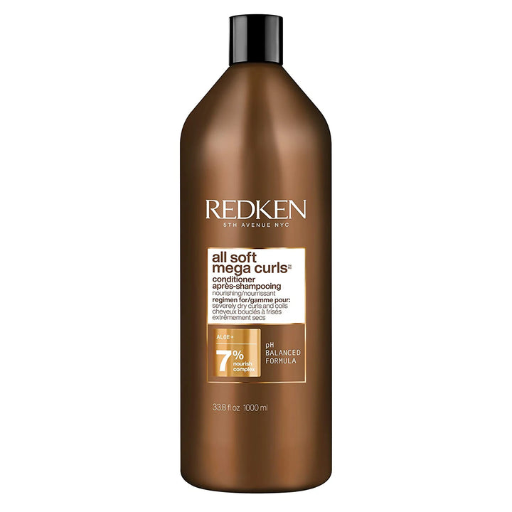Redken - All Soft Mega Curls Shampoo &amp; Conditioner Liter Duo Bundle
