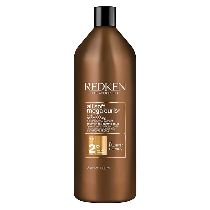 Redken - All Soft Mega Curls Shampoo &amp; Conditioner Liter Duo Bundle