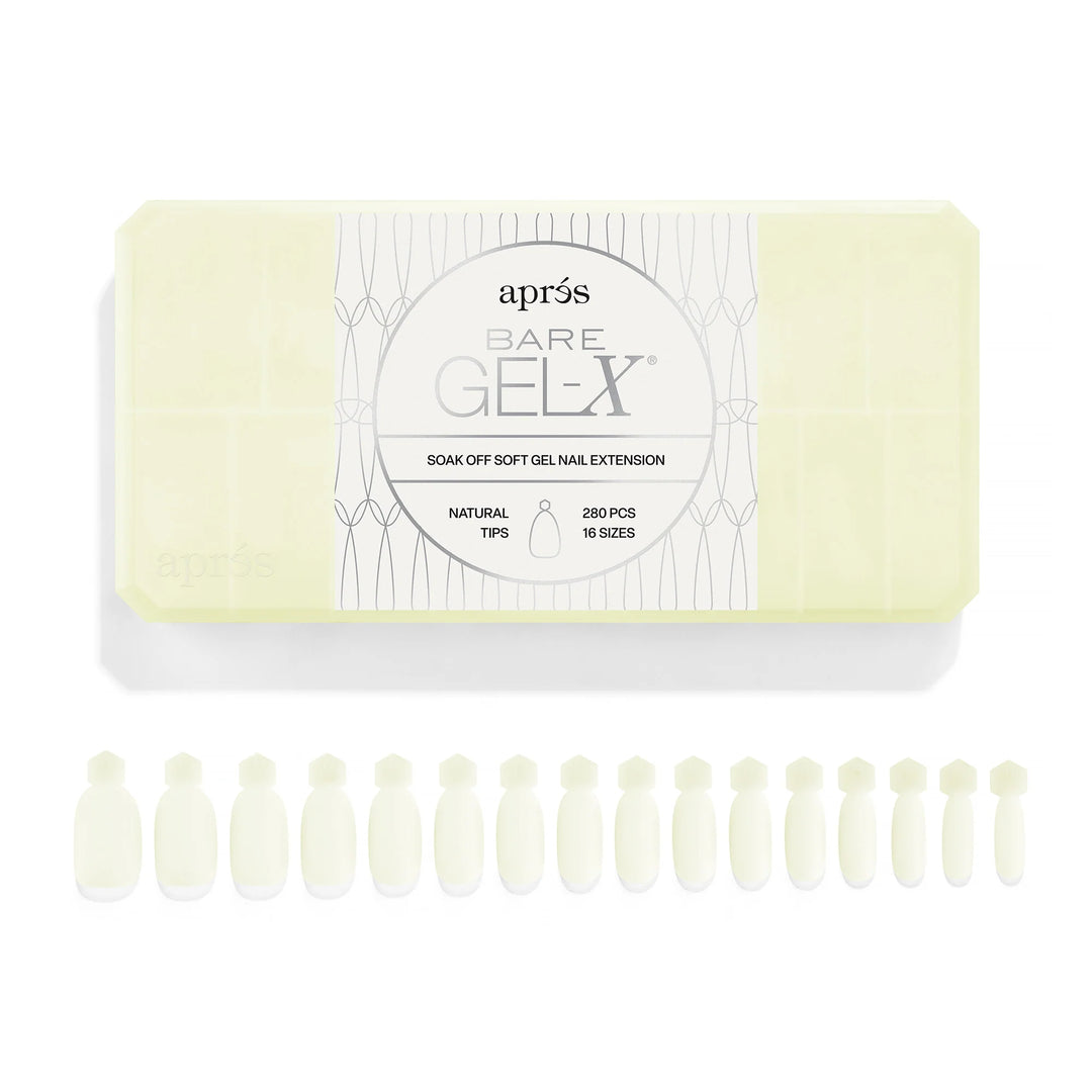 Apres - Bare Gel-X - Natural Box Of Tips (280Pcs)