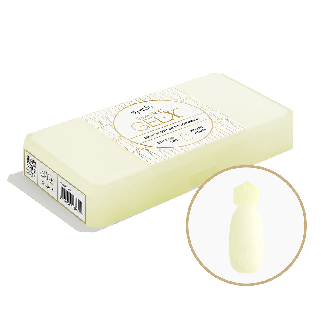 Apres - Bare Gel-X - Sculpted Box Of Tips (280Pcs)