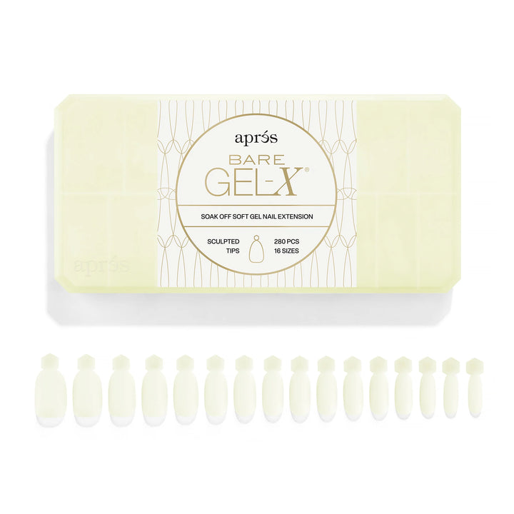 Apres - Bare Gel-X - Sculpted Box Of Tips (280Pcs)