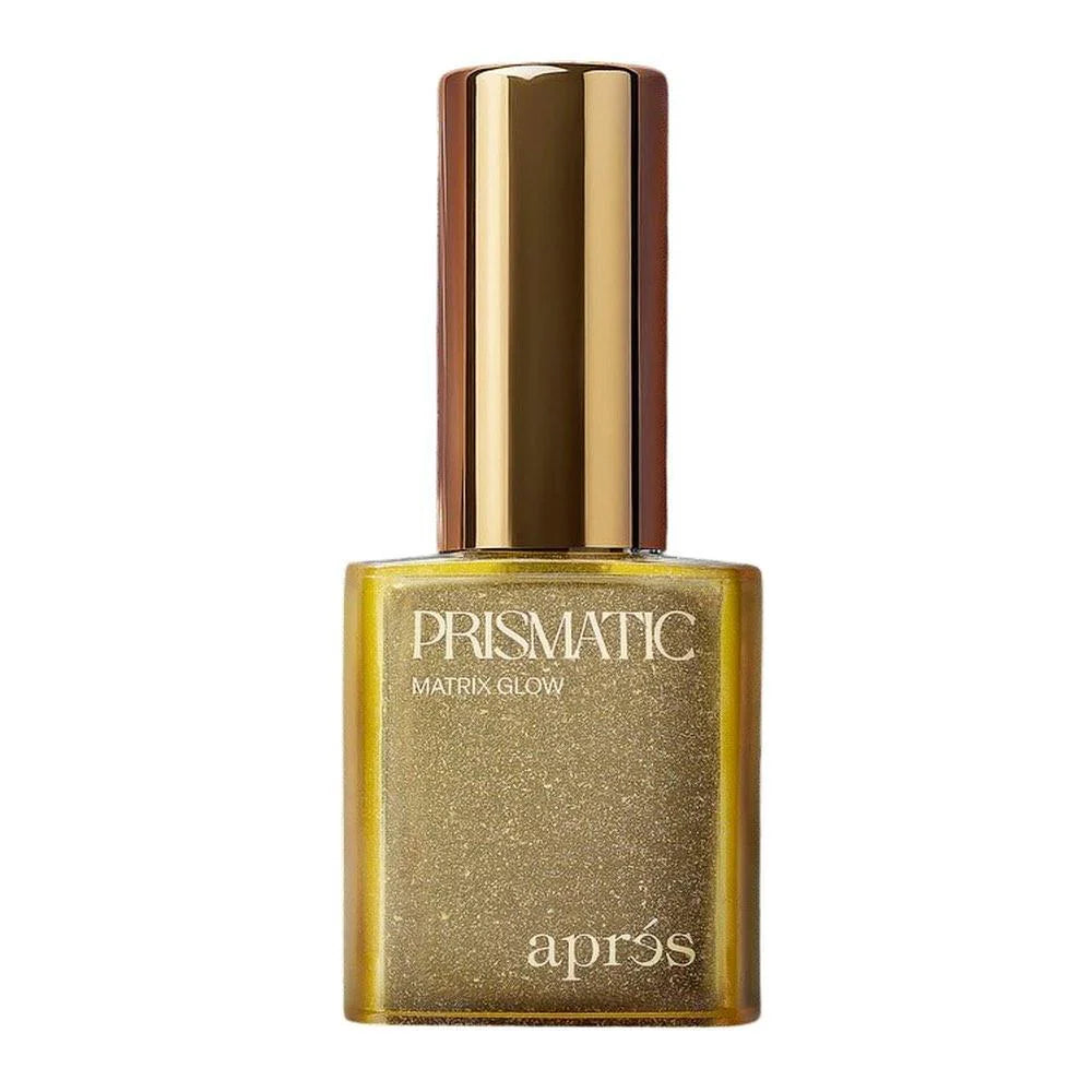 APRES Prismatic Flash Glitter Gel Couleur FG13 - Matrix Glow (HEMA-Free)