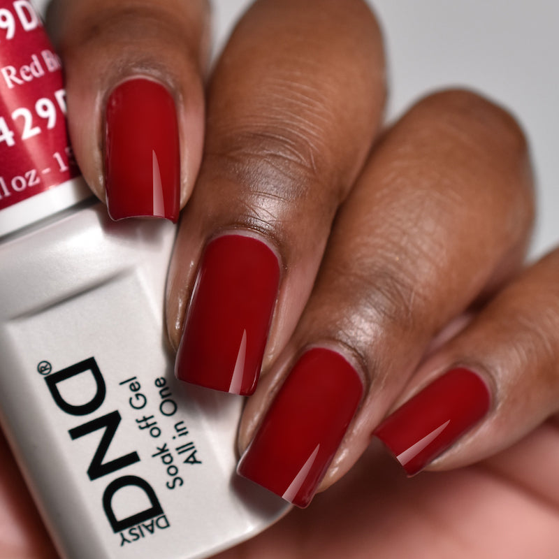 DND Gel &amp; Lacquer Duo - Boston University Red 