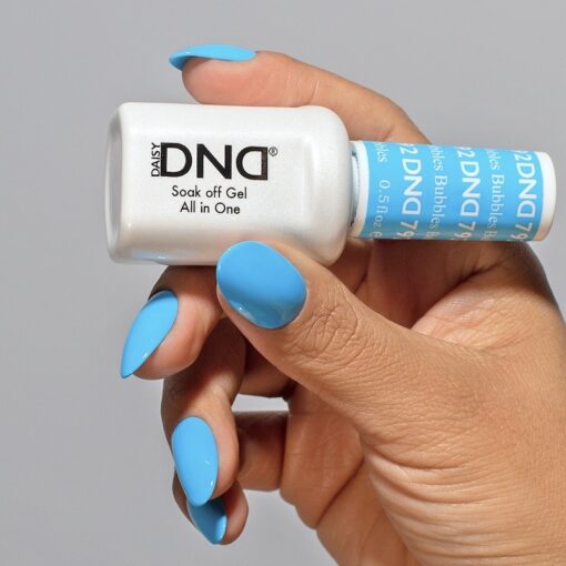 DND - 792 Bubbles - Gel Nail Polish Matching Duo