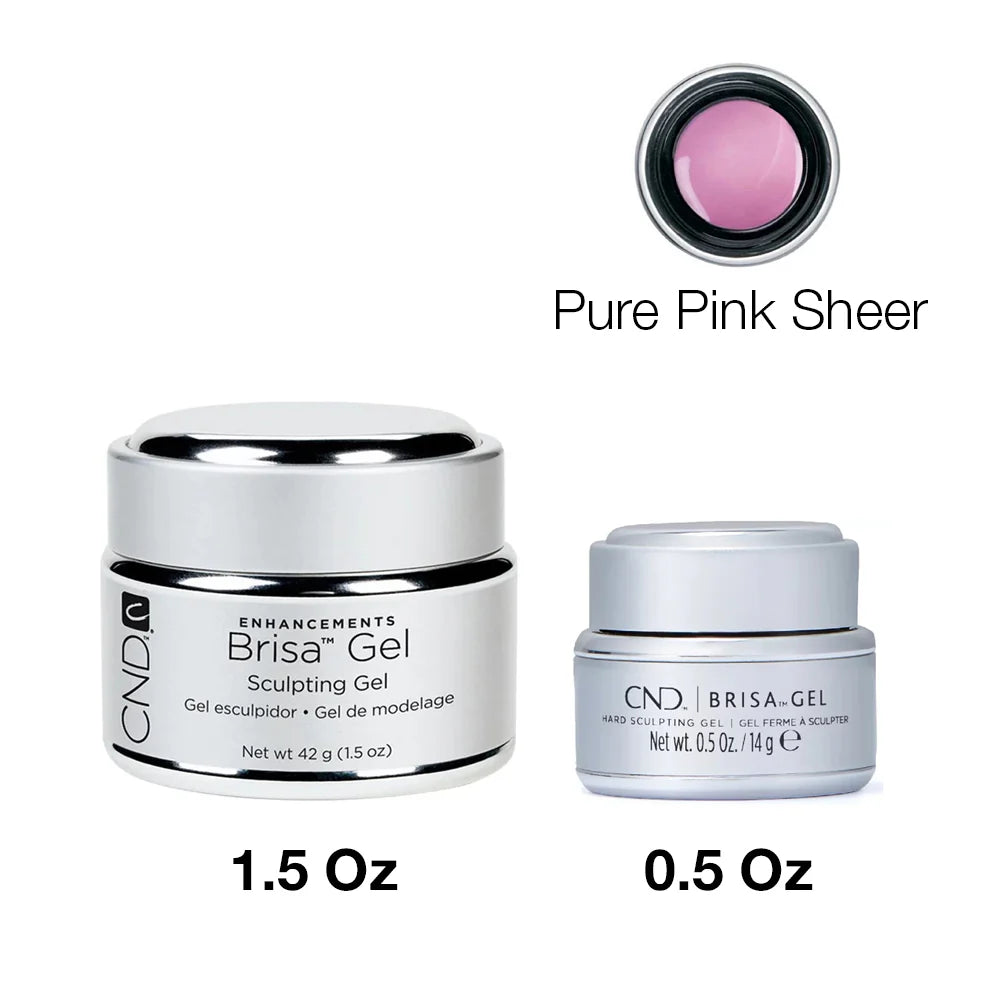 CND Brisa Sculpting Gel - Pure Pink Sheer