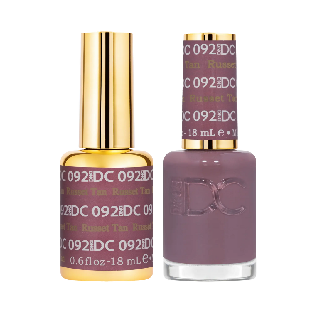 DND DC Gel &amp; Lacquer Duo - Russet Tan 