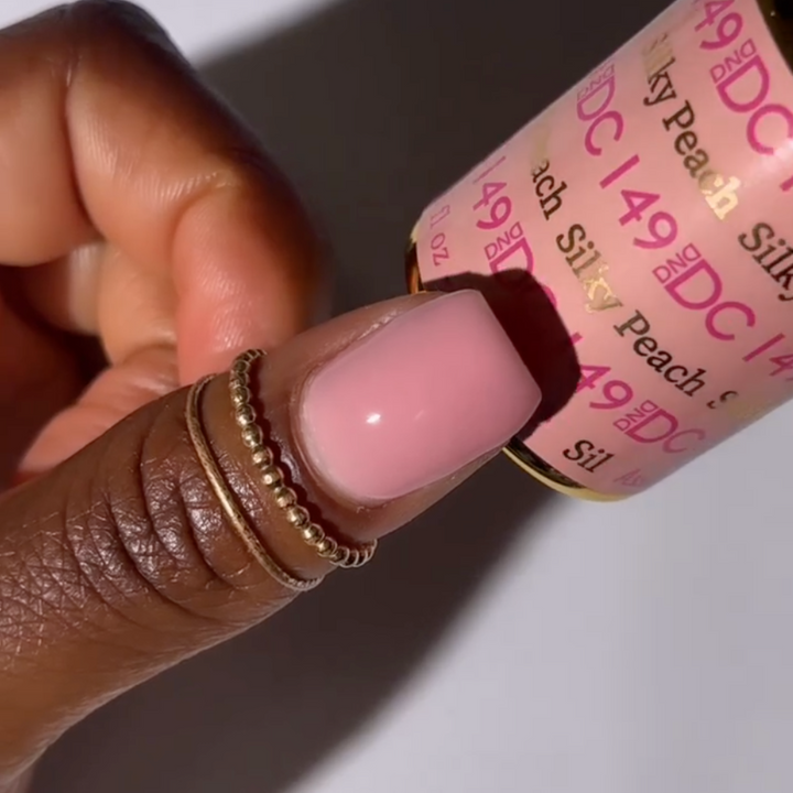 DND DC Gel &amp; Lacquer Duo - Silky Peach 