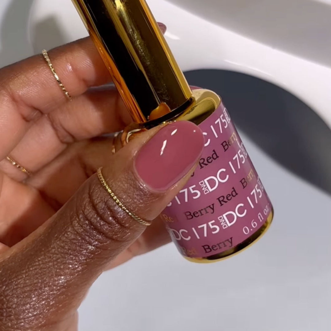 DND DC Gel &amp; Lacquer Duo - Berry Red 