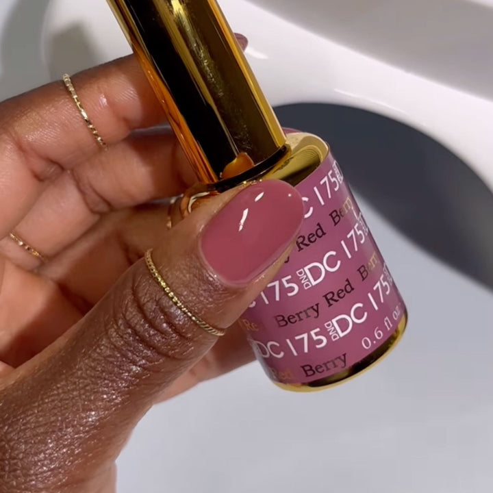 DND DC Gel &amp; Lacquer Duo - Berry Red 