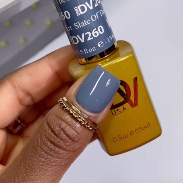 DND DIVA Gel &amp; Lacquer Duo - Slate Of The Art 