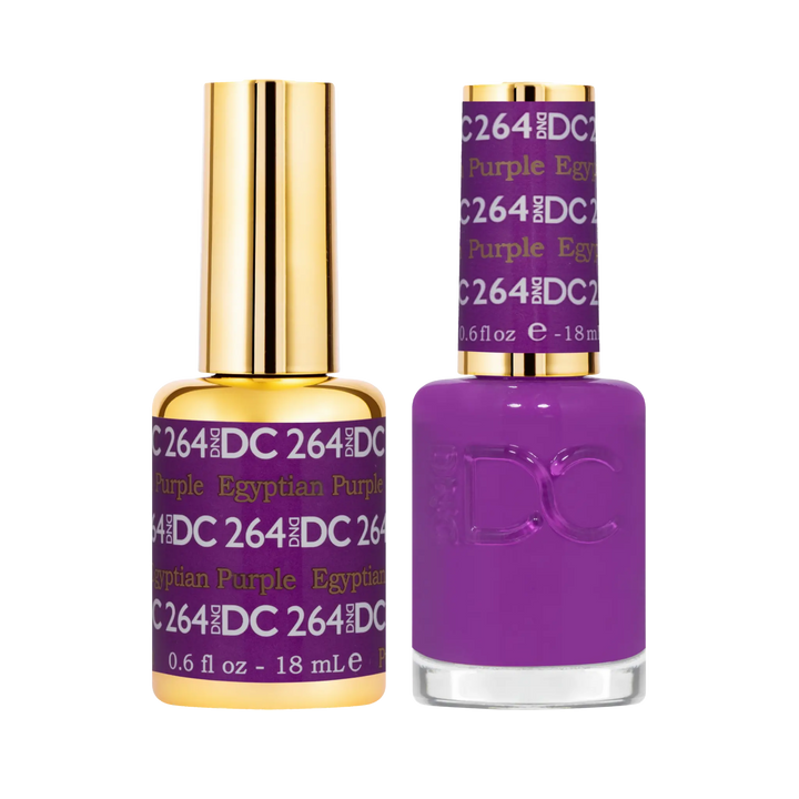 DND DC Gel &amp; Lacquer Duo - Egyptian Purple 