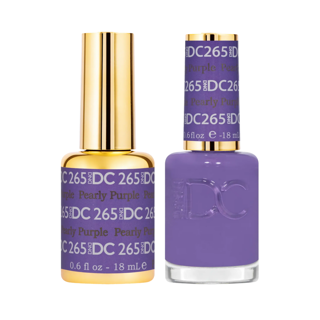 DND DC Gel &amp; Lacquer Duo - Pearly Purple 