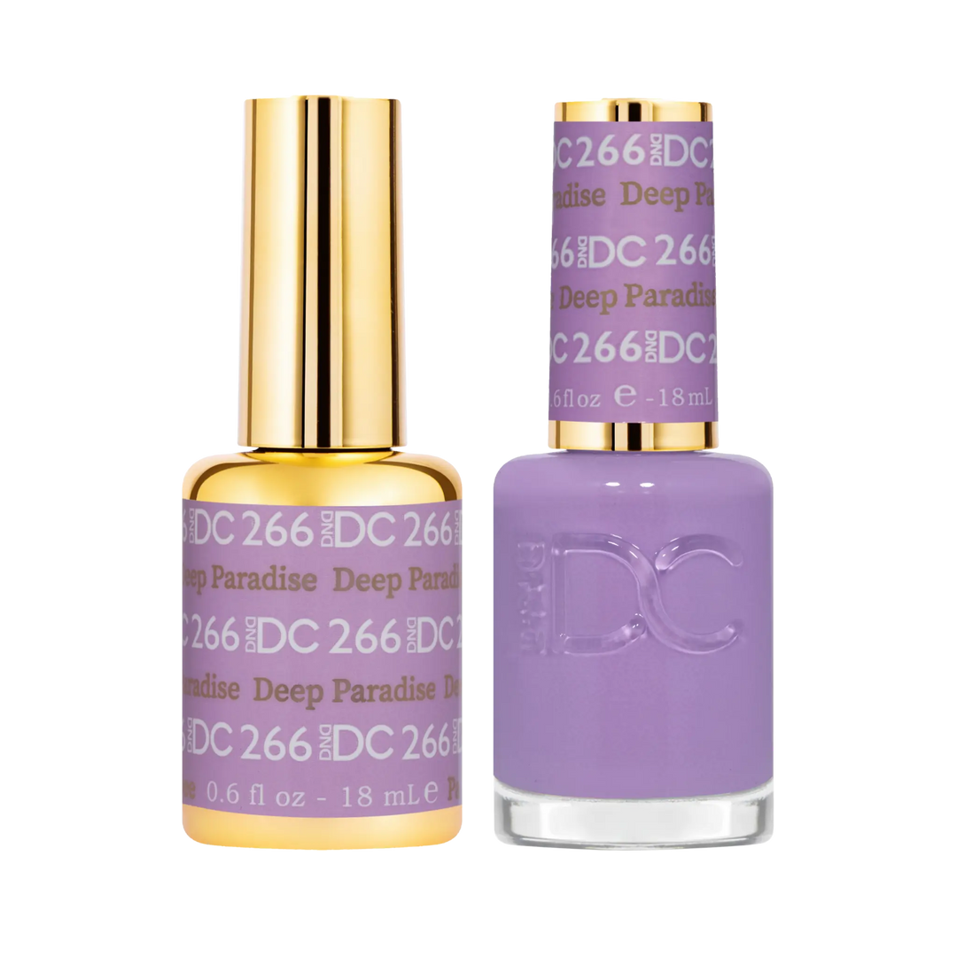 DND DC Gel &amp; Lacquer Duo - Deep Paradise 