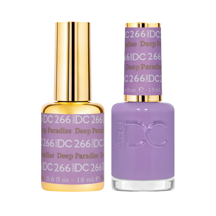 DND DC Gel &amp; Lacquer Duo - Deep Paradise 
